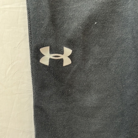 Under Armour UA Favorite CapriWorkout Pants Black Size Medium Cotton - Picture 4 of 11